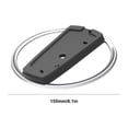 thumbnail image 2 of Peggybuy Vertical Stand Non-Slip Console Stand Base Mount for Playstation 5 Slim Console, 2 of 9