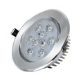 thumbnail image 2 of 9W LED Downlight Ceiling Lamp Spot Light Recessed AC85-265V Lamp + LED Driver for Home Illumination (White), 2 of 7