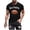 Black #A, variant on Mens Football T-Shirts Short Sleeve Rugby Printed Graphic Tees Summer Top Crewneck Casual Sport Funny Tshirts (XL, Black)