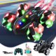 thumbnail image 1 of Juguetes de piscina, juguetes para bebés, juguetes para niños pequeños, coche acrobático con tracción en las cuatro ruedas, luces LED, control remoto con letras, camión volquete de 360 grados, coche d, 1 of 8
