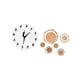 thumbnail image 5 of Reloj De Pared Con Bailarina De Baile, Movimiento Silencioso Y Tejido De Ratán único, Ideal Para Decorar El Hogar, La Oficina, La Cocina, El Salón De Té, El Pasillo Y El Dormitorio., 5 of 8