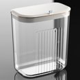 thumbnail image 4 of CSChome Panier à Linge Sale Panier à Linge Mural Imperméable Transparent Garde Propre avec Couvercle Rangement pour Linge, 4 of 7