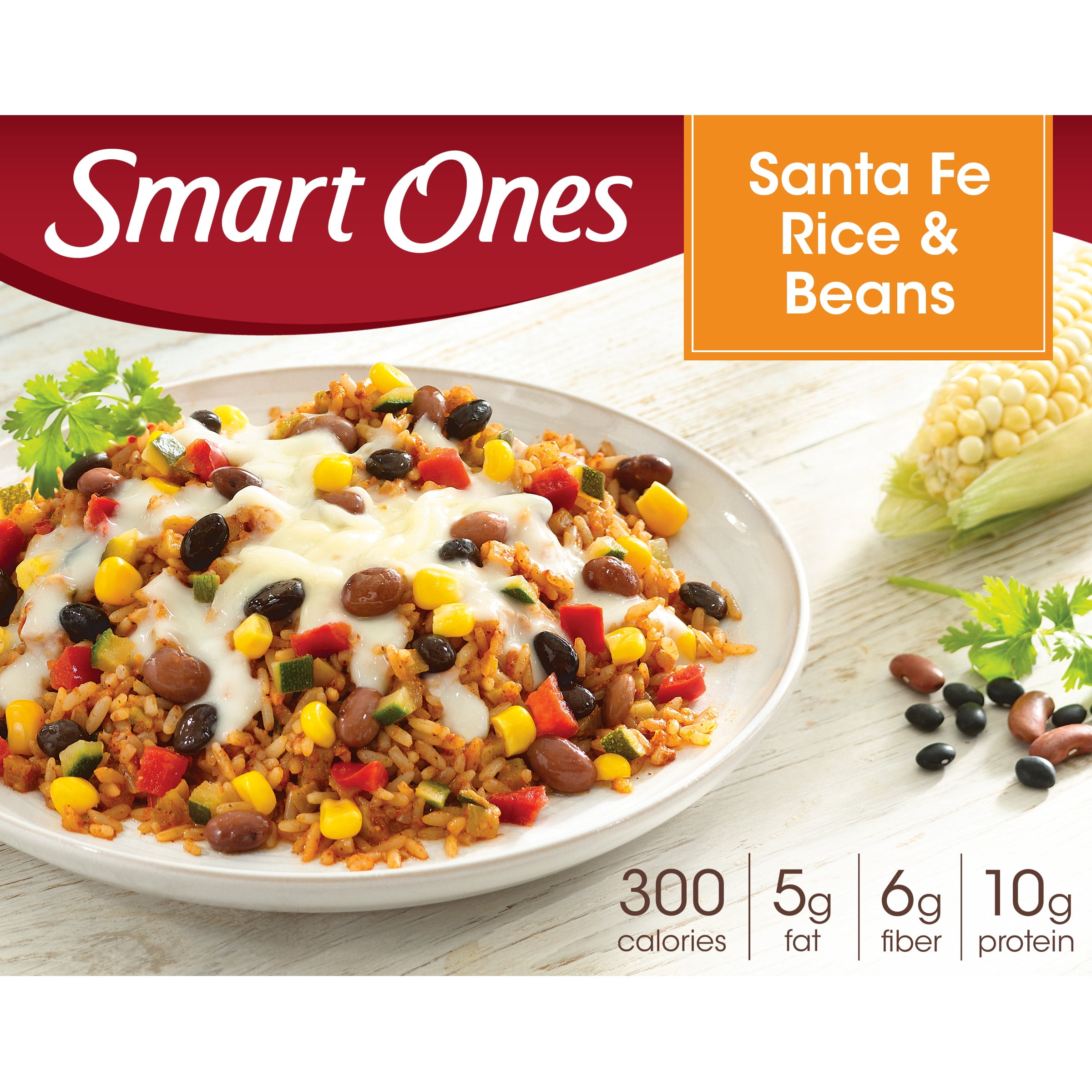 Smart Ones Santa Fe Rice & Beans Frozen Meal, 9 Oz Box