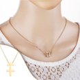 thumbnail image 3 of Ins Doce Signo del zodiaco Amistad Collar Ins Joyería Cadena Encanto Elegante Cómodo Personalidad Colgante Accesorio de moda Sagitario oro Inevent AP009334-10, 3 of 6