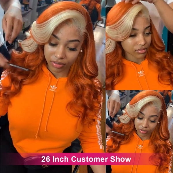 Ginger on sale blonde wig