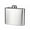 silver, variant on Vikakiooze 2023 under10, 5 oz Stainless Steel Pocket Hip Flask Alcohol Whiskey Liquor Screw Cap B