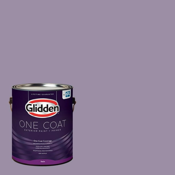 Smoky Grape, Glidden One Coat, Exterior Paint and Primer
