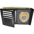 thumbnail image 5 of Marshal Tri Fold Police Wallet with Oval Badge Holder, 5 of 7