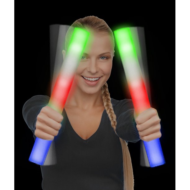 LED Foam Light Stick Baton Supreme Multicolor Color Changing