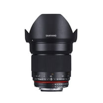 Samyang SY16M-M43 16 mm F2.0 ED Aspherical Ultra Multi Coating CS Camera Lens for Micro Four Thirds Mount
