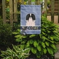 thumbnail image 2 of Carolines Treasures BB5686GF Pekingnese Black White Welcome Garden Size Flag, 2 of 3