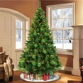 thumbnail image 2 of CC Christmas Decor Pre-lit Medium Adirondack Pine Artificial Christmas Tree - 7.5’ - Multi Light, 2 of 2