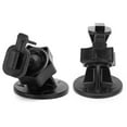 thumbnail image 1 of 360 Degree Adjustable 2pcs Dash Cam Mount, Dash Camera Bracket, For Car Camera Rearview Mirror For GPS Navigator Single Buckle With Clamp Position, 1 of 8