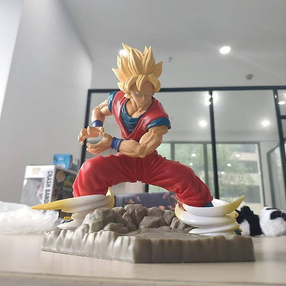 Koolyou Dragon Ball Z Super Saiyan Figure Goku Vegeta Trunks Model Toy