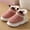 Red, variant on BYHONG Children Slippers Fashionable New Pattern Cute Ear Decoration Thickened Warmth Comfortable Indoor and Outdoor Shoes Kids Slippers Indoor Girls Boys Slipper Coffee 13(US Size)