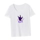 thumbnail image 5 of Camiseta de manga corta para mujer, ropa de verano, Top para oficina, senderismo, trabajo, 5 of 7