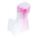 thumbnail image 3 of Cinta de ORGANZ rosa de 50 Uds., 18*275cm, cubierta de silla, cinta de lazo, ceremonia de lazo de boda, decoración de fiesta de cumpleaños, 3 of 5