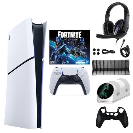 PlayStation 5 Fortnite Digital Bundle with Accessories Kit