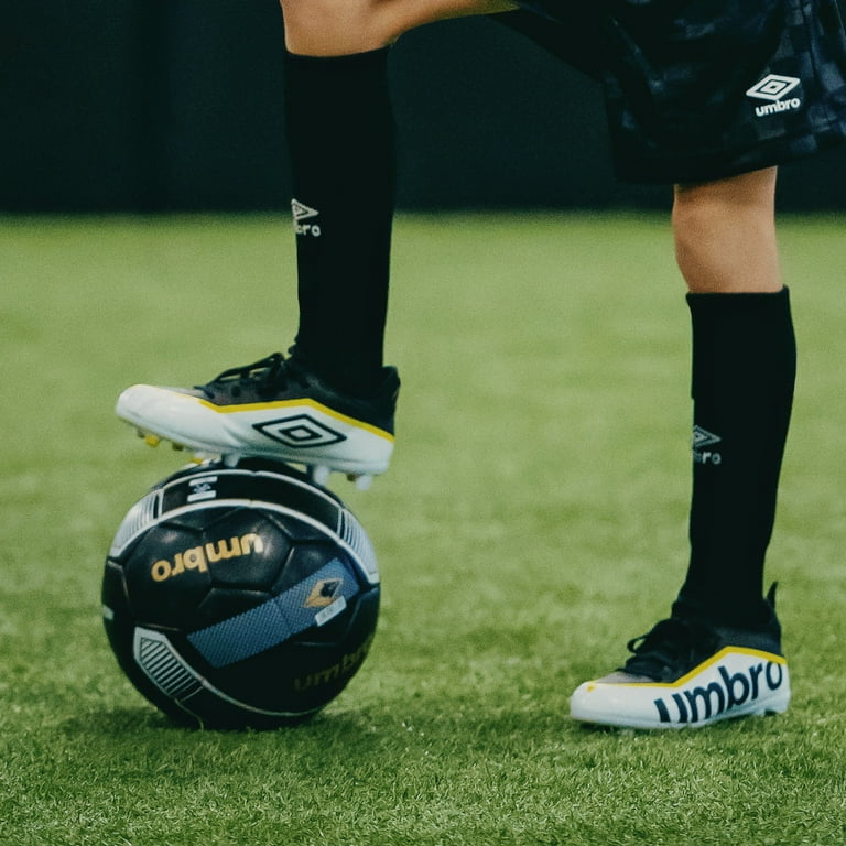 Umbro Pivot Kids Soccer Cleats Black White Yellow Walmart