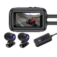 thumbnail image 4 of Dual 1080P Motorcycle DVR Waterproof Moto Camera WiFi GPS Dash Cam Front Rear Driving Video Recorder, 4 of 5