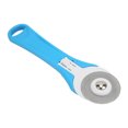 thumbnail image 2 of Emoshayoga Cortador de rodillos, cuchilla incisiva material de acero inoxidable mango azul 45mm/1.8in para coser para cortar, 2 of 14
