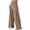 Khaki, variant on Women Wide Leg Baggy Flowy High Waisted Pants Loose Fit Casual Cozy Cute Y2k Trousers Khaki XL
