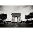 thumbnail image 3 of Berzel, Erin 14x11 Black Modern Framed Museum Art Print Titled - Ave Champs Elysees III, 3 of 5