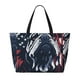 thumbnail image 2 of Easygdp Bulldog with Forest Flag Bolsa de Viaje de Playa de Gran Capacidad, Bolsa Tote Perfecta para la Playa, Escapadas de Fin de Semana y Viajes, 2 of 7