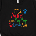 thumbnail image 3 of Inktastic Mimi and Poppop Love Me Toddler Sweatshirt, 3 of 4