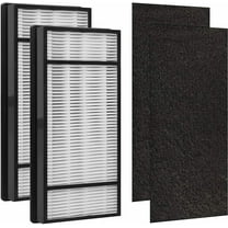 MTP Appliance Air Filters for Honeywell HPA060 with Pre-carbon Filters, 2-Pack