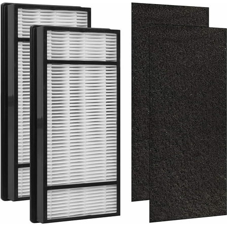 MTP Appliance Air Filters for Honeywell HPA060 with Pre-carbon Filters, 2-Pack