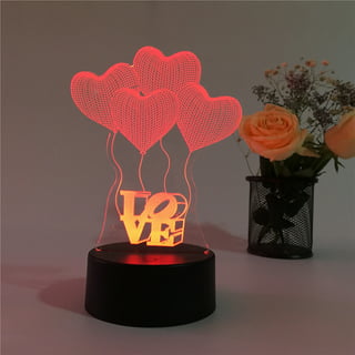 Relax love Diamond Painting Lamp Kits DIY 3D Diamond Painting LED