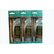 3 Pack Fisher Space Pen Turquoise Ink Refills SPR9 Medium Tip