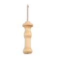 thumbnail image 1 of Visland Embroidery Needle Wooden Handle Embroidery Punch Needle Pen Weaving Tool for DIY Craft Stitching Applique, 1 of 7