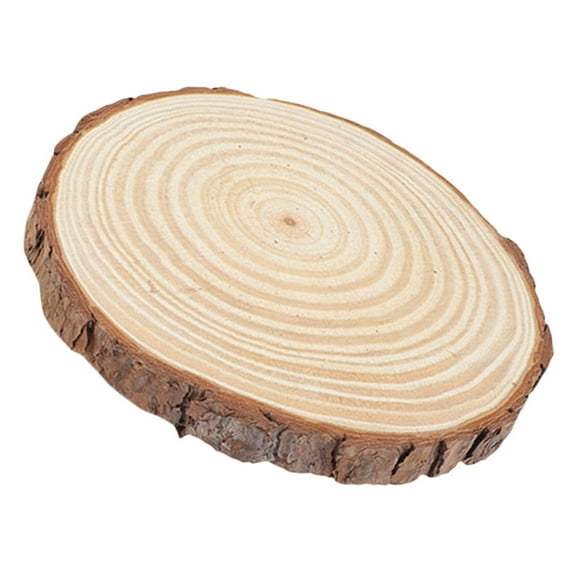 COOPHYA Beige Wood Stepping Stone 1Pack For Garden Enthusiasts Outdoor Walkway