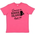 thumbnail image 3 of Inktastic Someone in Rhode Island Loves Me Youth T-Shirt, 3 of 5