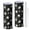 Pioneer Flower Floral, variant on Pioneer Flower Floral Print Pattern 20oz Skinny Tumbler with Straw & Lid, Double Wall Vacuum Insulated Cup, Leak-Proof, Cup Holder Friendly, Hot 6H Cold 12H