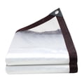 thumbnail image 4 of Lona transparente antidesgarro e impermeable para balcón, invernadero y patio. 2 mx 2 m, 4 of 8