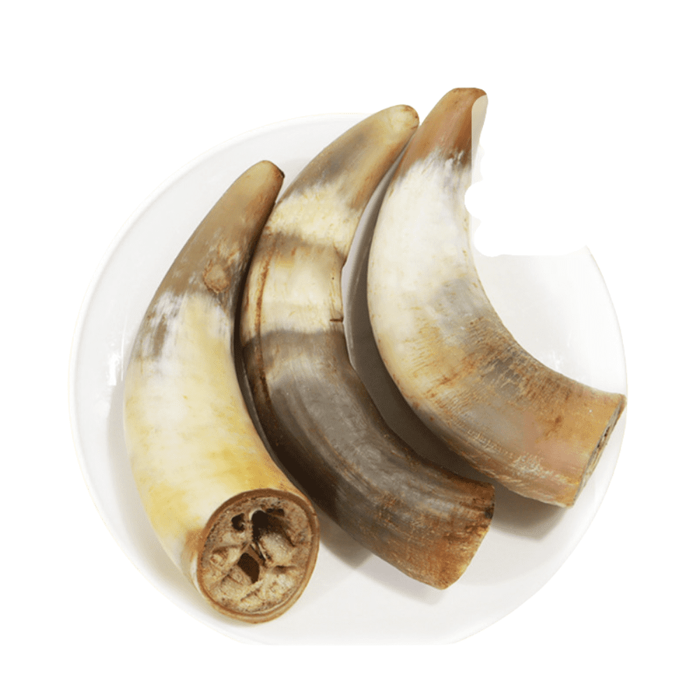 Ox Horn, Natural Ingredients, Natural Dog Treats, Healthy, Easily Digestible, Dog Chews Long Lasting, And High Protein, Low Fat, Perfect Training Reward Snack For Small, Medium and Large Dogs