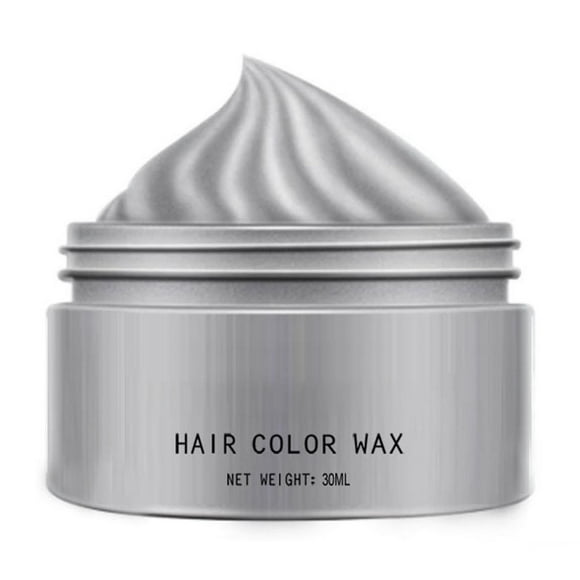Fiudx Cera Capilar de Colores, Crema de Peinado Versátil, Lodo Capilar Voluminizador Natural, Fórmula de Fácil Enjuague, Ideal para Fiestas y Festivales, Apto para Todo Tipo de Cabello, con Opciones