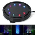 thumbnail image 1 of Lámpara Led Subacuática Redonda Para Pecera, Burbujeador De Piedra, Lámpara De Burbujas Para Acuario Con Luz Cambiante Multicolor Automática Moyic HA025219-01, 1 of 7