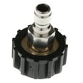 thumbnail image 3 of 2 Establecer vadora A Presión De Liberación Rápida M22 / 14 A 1/4 Brass Connector Sunnimix Adaptador de manguera de lavadora a presión, 3 of 8