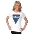 thumbnail image 3 of Vote Pizza Foodie USA Election Gym Womens Slim Fit Graphic Tee Brisco Brands S, 3 of 5