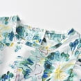 thumbnail image 4 of QUDDERR Robe d'Été 9M-5T pour Petites Filles, Manches Courtes en Coton, Robe Décontractée à Fleurs pour Bébé, 4 of 9