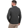 thumbnail image 6 of SAOL Full Zip Cable Knitted Cardigan 100% Premium Merino Wool Aran Sweater Mens Jacket from Ireland, 6 of 6