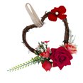 thumbnail image 5 of GETAJGHSD 1Pc Simulated Rose Heart Gar European Style Wedding Hanging Ornament, 5 of 8