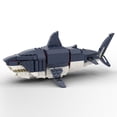 thumbnail image 3 of Megalodon Building Blocks Set | Realistic Shark Model with Articulated Jaw & Fins | DIY Assembly Brick Toy | Compatible with Major Brands | Gift for Ocean & Animal Enthusiasts, 3 of 5