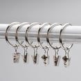thumbnail image 4 of High Quality 10 Pcs Polished Stainless Steel Ball Shower Curtain Rings Clips Curtain Hooks, 4 of 6