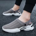 thumbnail image 2 of YLYL Men's Shoes Arch Support Non Slip Work Shoes Breathable Knit Upper Lightweight Shoes, 2 of 5