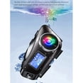 thumbnail image 5 of 2X Q58 Max Casco de Motocicleta Intercomunicador Bluetooth IP65 Intercomunicador Impermeable Distancia 500 M Intercomunicación de Música Mixta Multiescena, 5 of 5